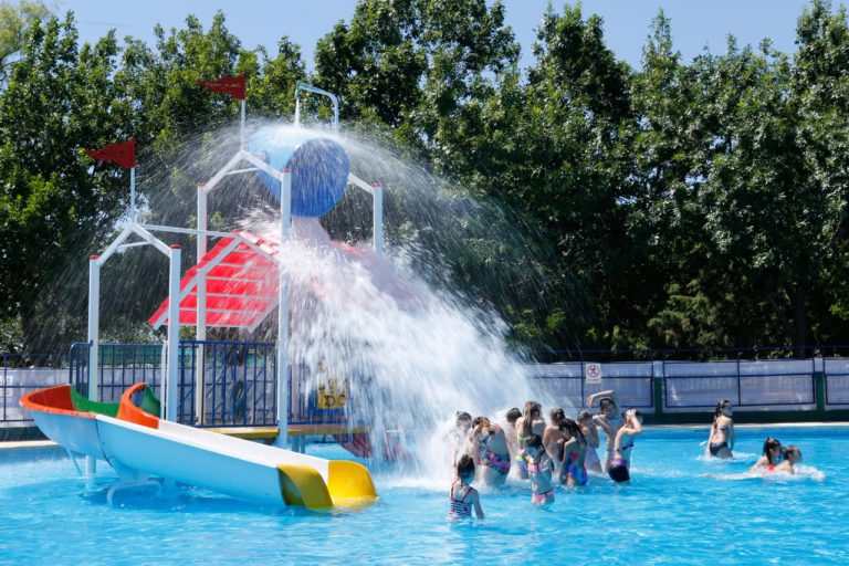 La provincia destacó el parque acuático del Polideportivo San Lorenzo