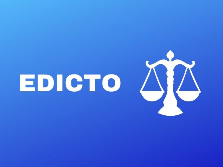 Edicto