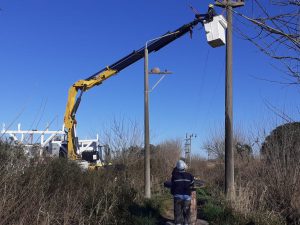 La EPE realiza mejoras en recambio de cables que beneficiarán a 8.000 usuarios de Capitán Bermúdez