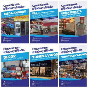 AMSAFE recuerda los beneficios para afiliados con comercios y camping de la región