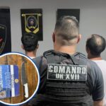 Dos hermanos amenazaron a una mujer con una cuchilla; uno tenía pedido de captura