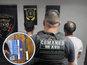 Dos hermanos amenazaron a una mujer con una cuchilla; uno tenía pedido de captura