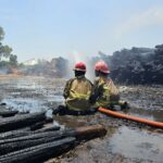 Brigadistas santafesinos lograron controlar voraz incendio en Capitán Bermúdez