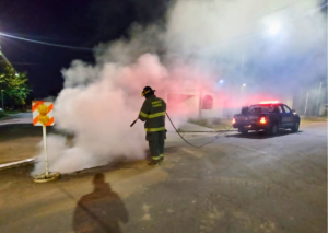 San Lorenzo: Continúan los incendios de contenedores de residuos domiciliarios