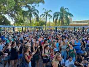 Gremios y agrupaciones realizarán una marcha en Rosario contra el discurso de Milei contra la comunidad LGBTIQ+