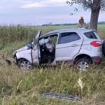 Dos hombres murieron en un accidente de tránsito en la ruta 9 en Roldán