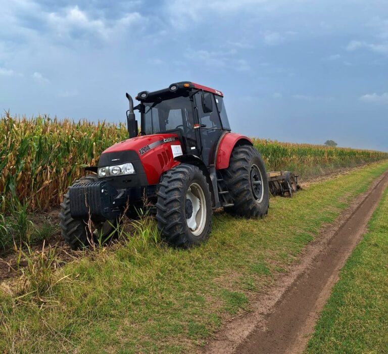 San Jerónimo Sud: Continúa el mantenimiento de los caminos rurales