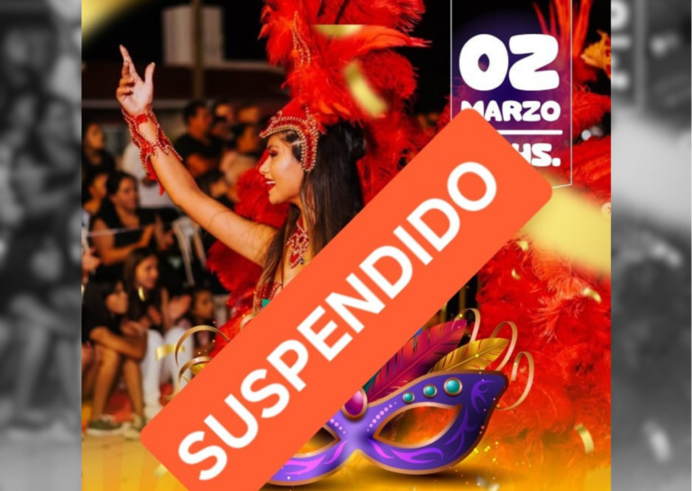 Puerto San Martín suspende el Carnaval por las condiciones climáticas