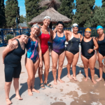 Alumnas de la Escuela de Natación municipal se destacaron en una competencia celebrada en Serodino