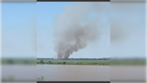 Volvió el fuego a las islas frente a San Lorenzo