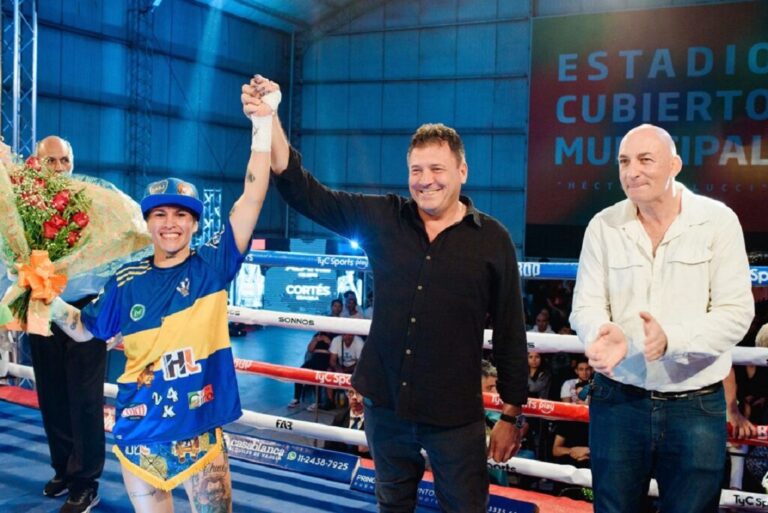 El Polideportivo fue sede de una velada boxística estelar, con televisación para todo el continente