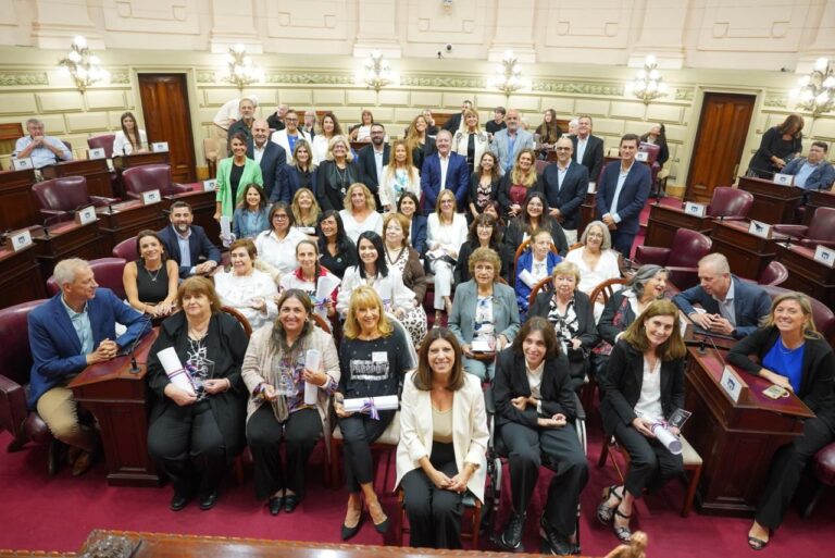 Homenaje en la Cámara de Diputados a Beatriz Boquete por su labor en el Hogar San Roque