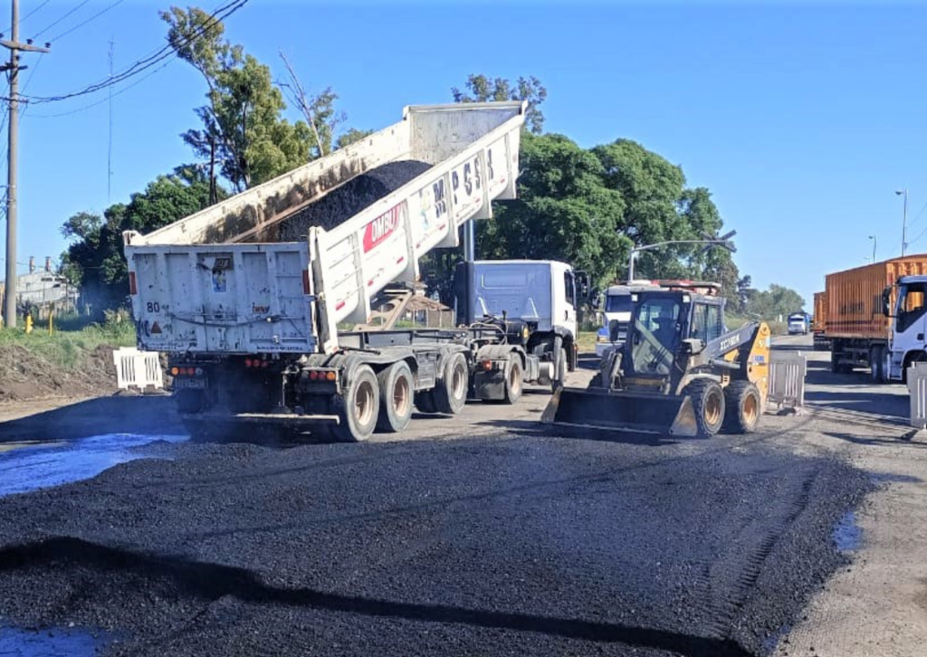 Vialidad Nacional avanza con las obras en la Ruta 11 en Puerto San ...
