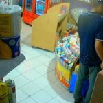 Robó en un minimarket de Puerto San Martín y quedó registrado