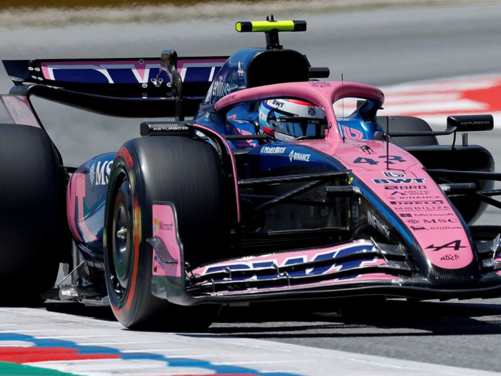 Frannco Colapinto mejora en las practicas .libres del GP España