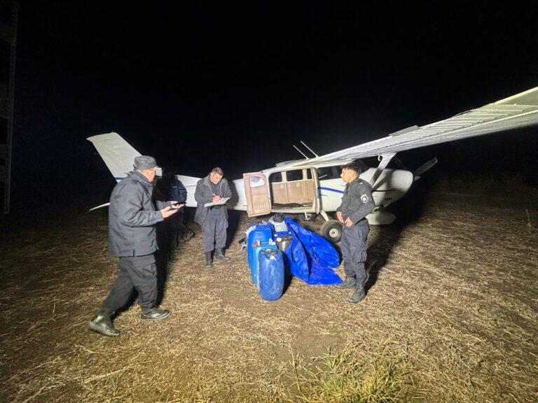 Finalizaron los rastrillajes en Díaz donde se halló la avioneta abandonada