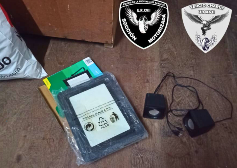 San Lorenzo: Joven detenido con objetos de dudosa procedencia en plena vía pública