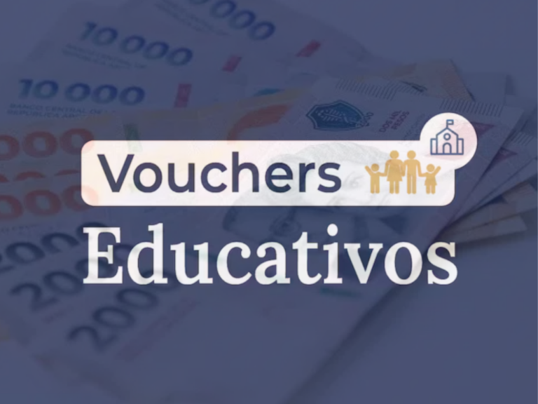 Vouchers Educativos 2025: se confirmó el calendario de pagos.