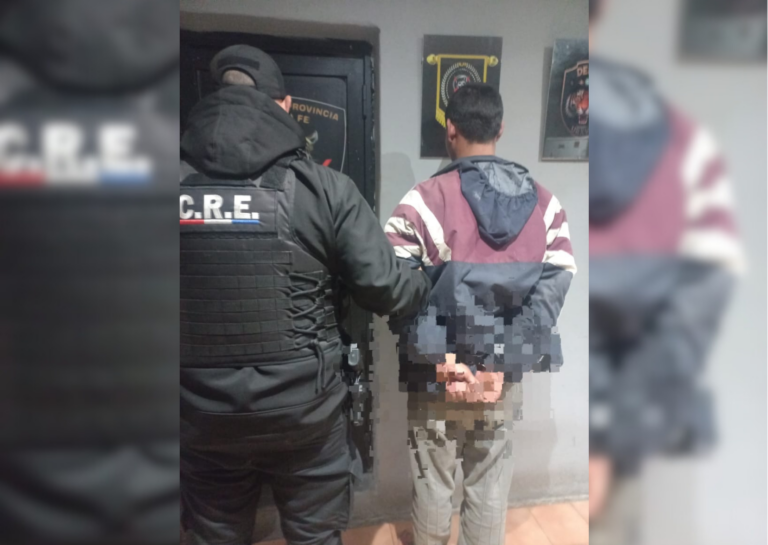Intentaron forzar una puerta para robar una vivienda y uno fue detenido en San Lorenzo