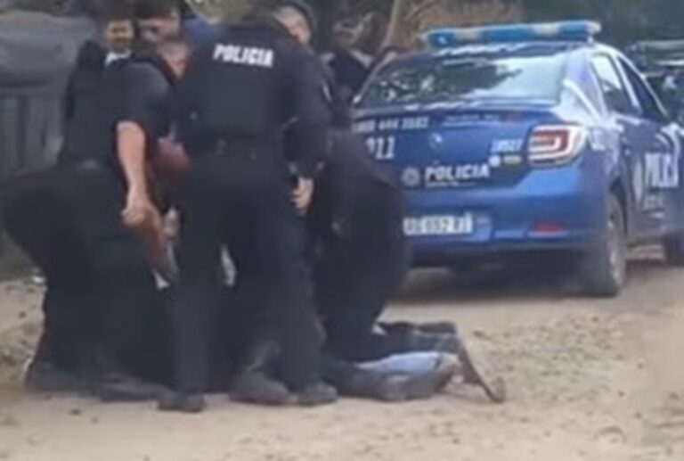 Joven de 26 años detenido en Fray Luis Beltrán por agredir a su expareja embarazada y atacar a la policía