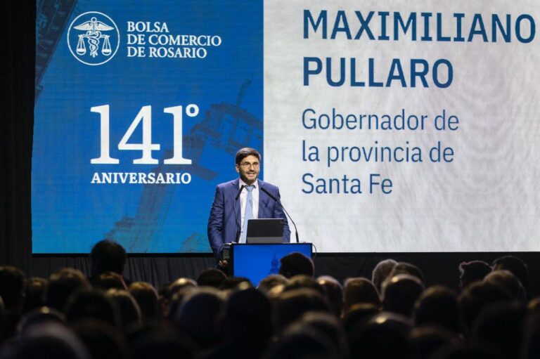 Pullaro pidió “no volver al populismo” y que al equilibrio fiscal le sigan “políticas de desarrollo productivo”