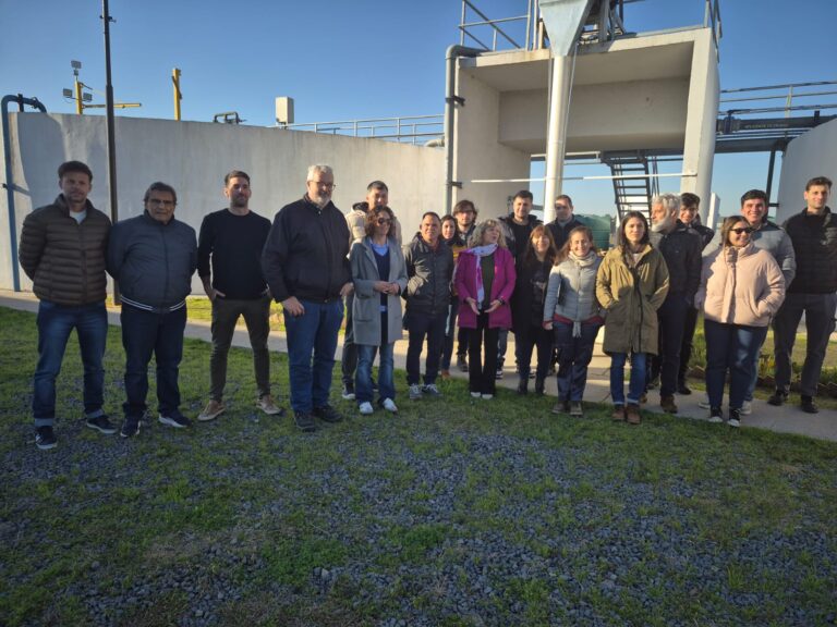 Se realizaron en Puerto jornadas de capacitación en sistema de depuración de aguas residuales