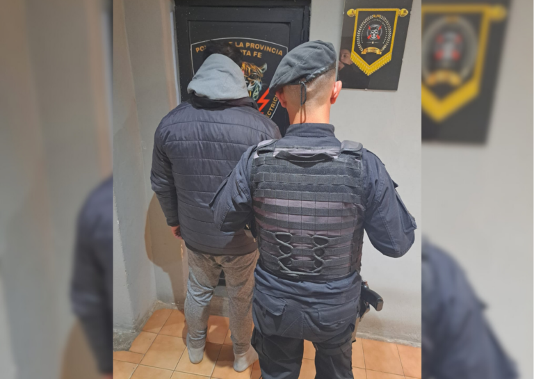 San Lorenzo: Amenazó a una mujer, tenía pedido de captura y fue detenido