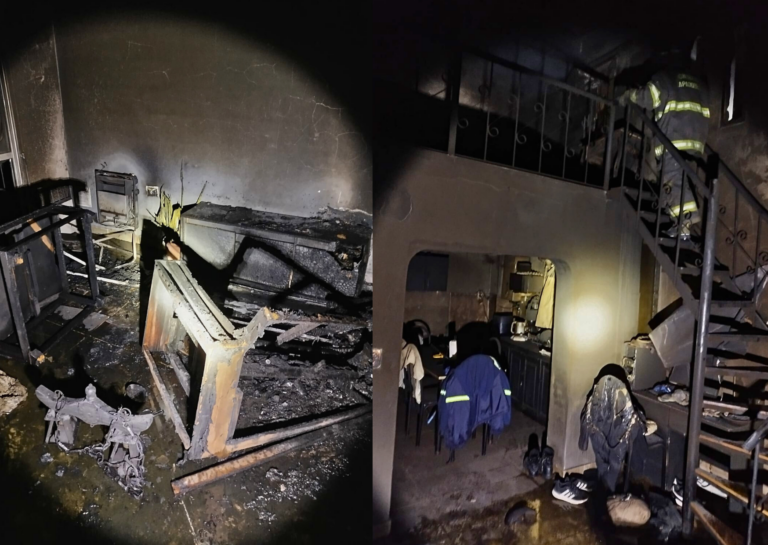 Tragedia en Capitán Bermúdez: Murieron un niño de dos años y su papá en el incendio de una vivienda