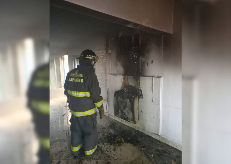 Susto por el incendio de un calefactor en una vivienda de San Lorenzo