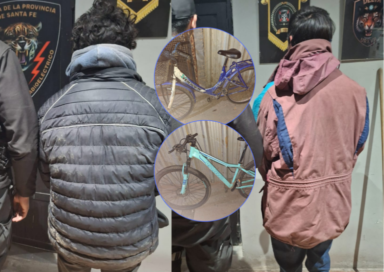 San Lorenzo: Detienen a dos hombres tras intento de robo y les secuestran bicicletas