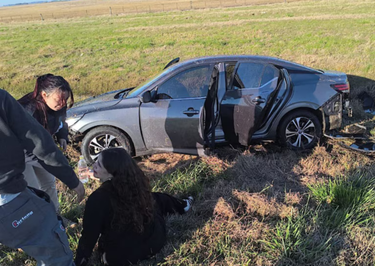 La diputada nacional Rocío Bonacci sufrió un fuerte accidente en la ruta 9
