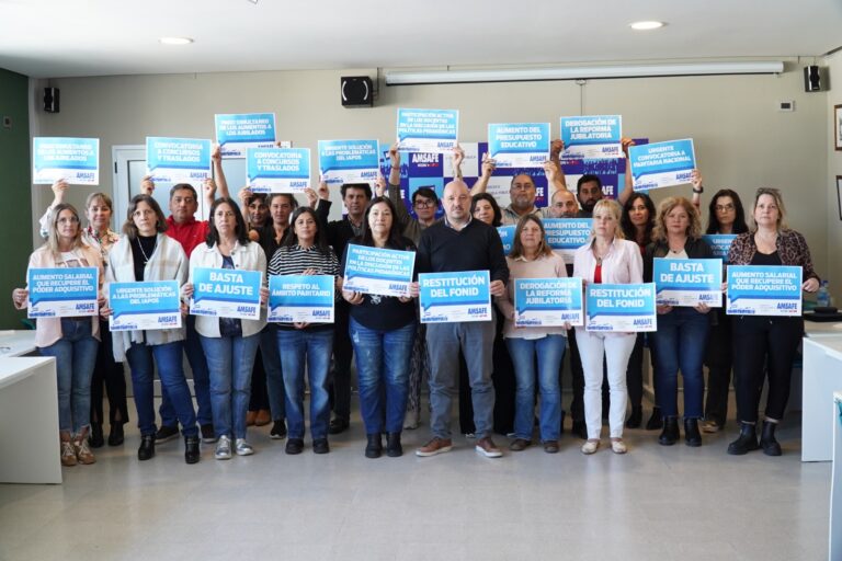 AMSAFE San Lorenzo ratificó un plan de lucha con paro nacional y ratificó sus reclamos salariales y educativos