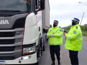 control de alcoholemia a camioneros en rutas