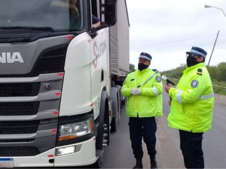 Casi 200 camioneros dieron positivo en alcoholemia
