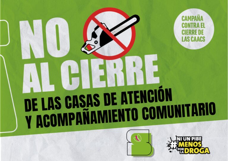 Lanzan campaña contra el cierre de los dispositivos en prevención de adicciones