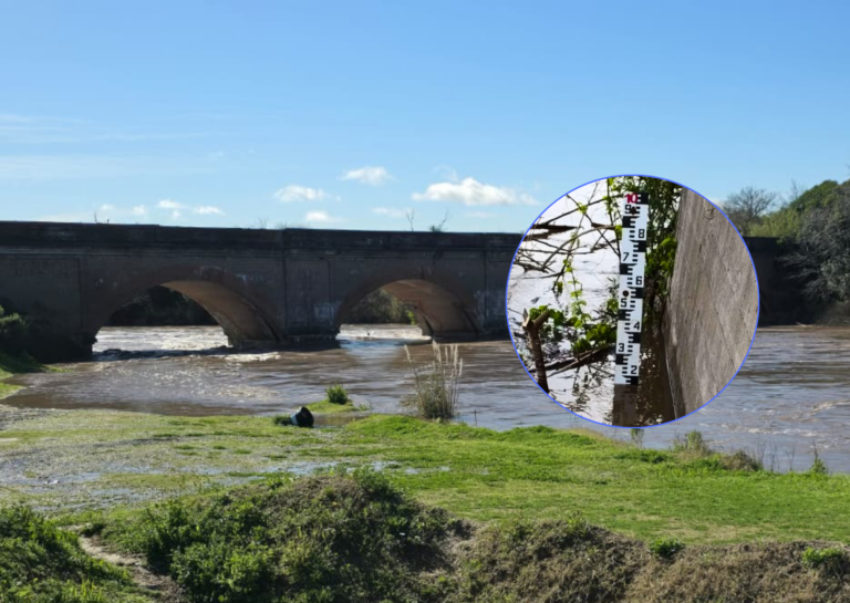 El río Carcarañá comenzó a descender y trae alivio a las localidades afectadas