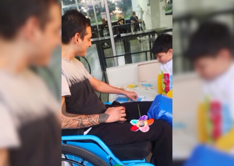 Siete meses después del temporal: la lucha de Víctor Guerreño por recuperar su salud y su vida