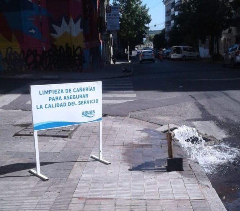 San Lorenzo: obras de mantenimiento de púrgado provarían aguas turbias