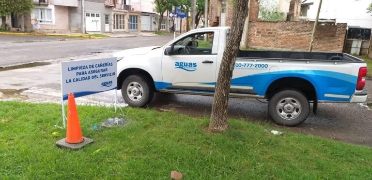 Mañana habrá trabajos de Aguas Santafesinas en el centro de San Lorenzo