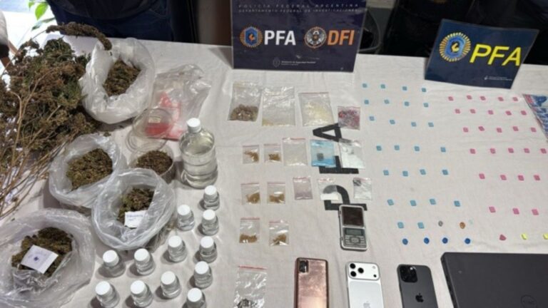 Desarticulan red de narcotráfico en operativos simultáneos en Rosario y la región
