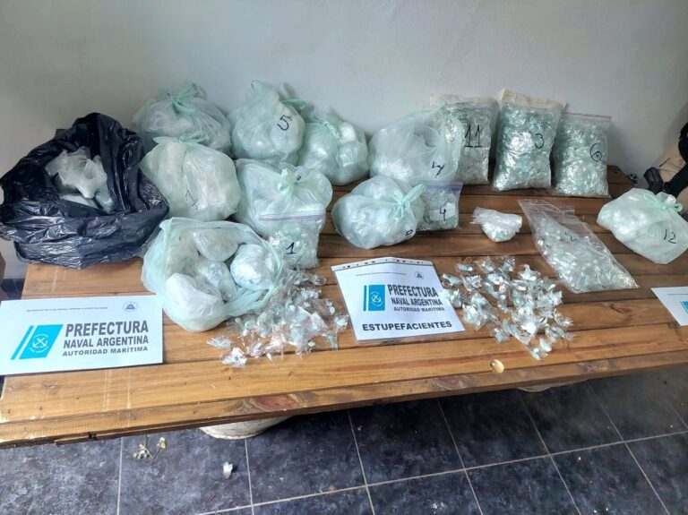 Golpe judicial al microtráfico: dos búnkeres serán demolidos en Puerto San Martín