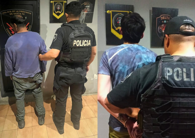 Dos hombres fueron detenidos tras intentar ingresar a un comercio de aberturas en San Lorenzo