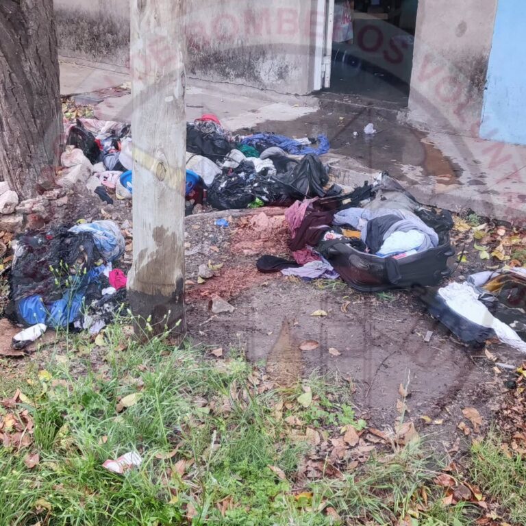 Tres intoxicados por humo en un incendio doméstico en San Lorenzo