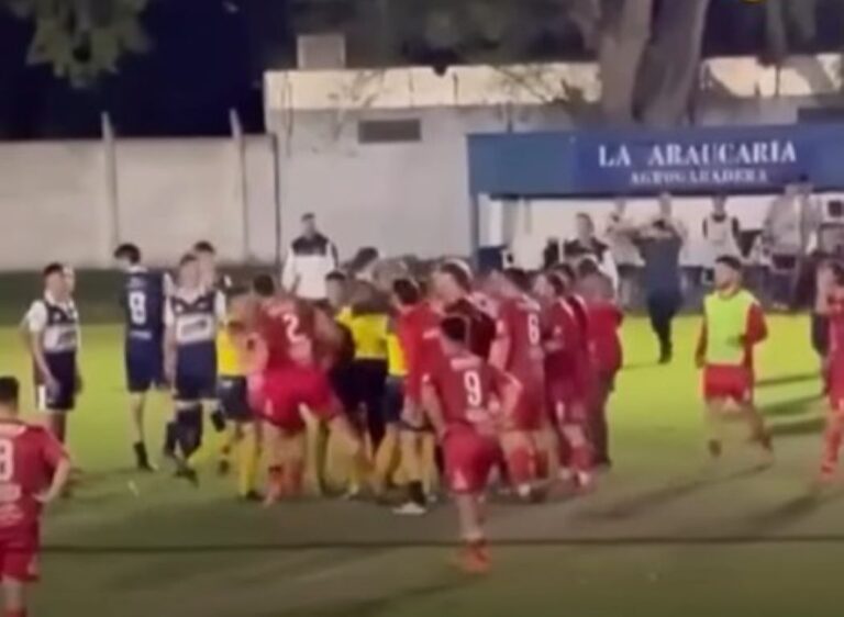 Otra agresión en la Liga Totorense: partido suspendido tras jugador visitante golpear al árbitro
