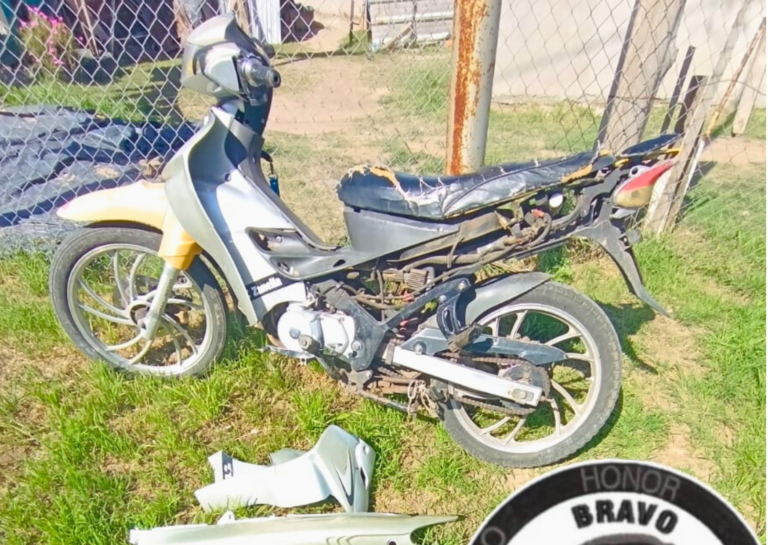 Robo de moto y detención en San Lorenzo: el sospechoso es menor de edad