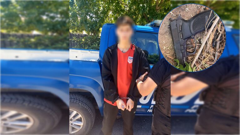 Un joven le disparó a una mujer en Puerto San Martín y quedó detenido