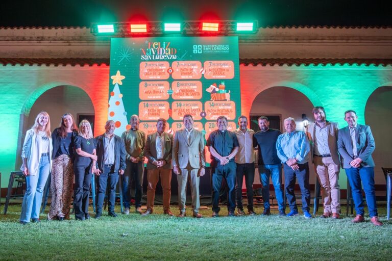 Una vez más, la comunidad de San Lorenzo recibirá la Navidad con múltiples atracciones y un marco deslumbrante en la avenida