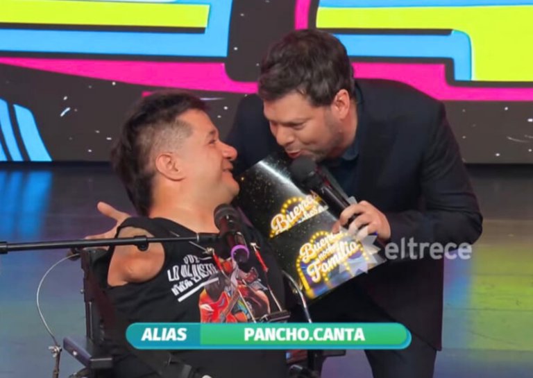 Panchito Chévez emocionó al país en “Buenas Noches Familia” y recaudó millones para un hogar de Capitán Bermúdez