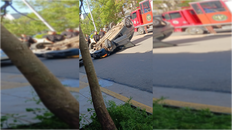 Una mujer se descompensó y volcó en el centro sanlorencino