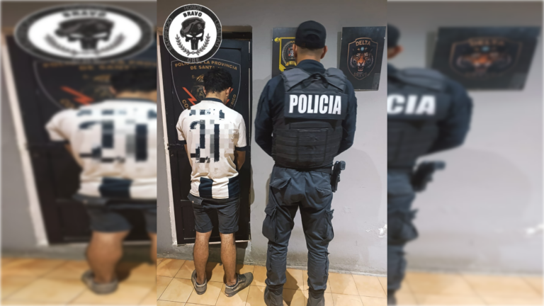 Aprehendieron a un joven tras un intento de robo en una vivienda de San Lorenzo